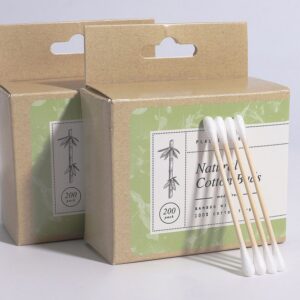 Wood & Bamboo Stick Cotton Swabs