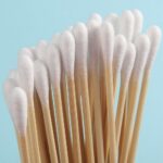 Paper Stick Cotton Swabs Long Medical Cotton Swabs