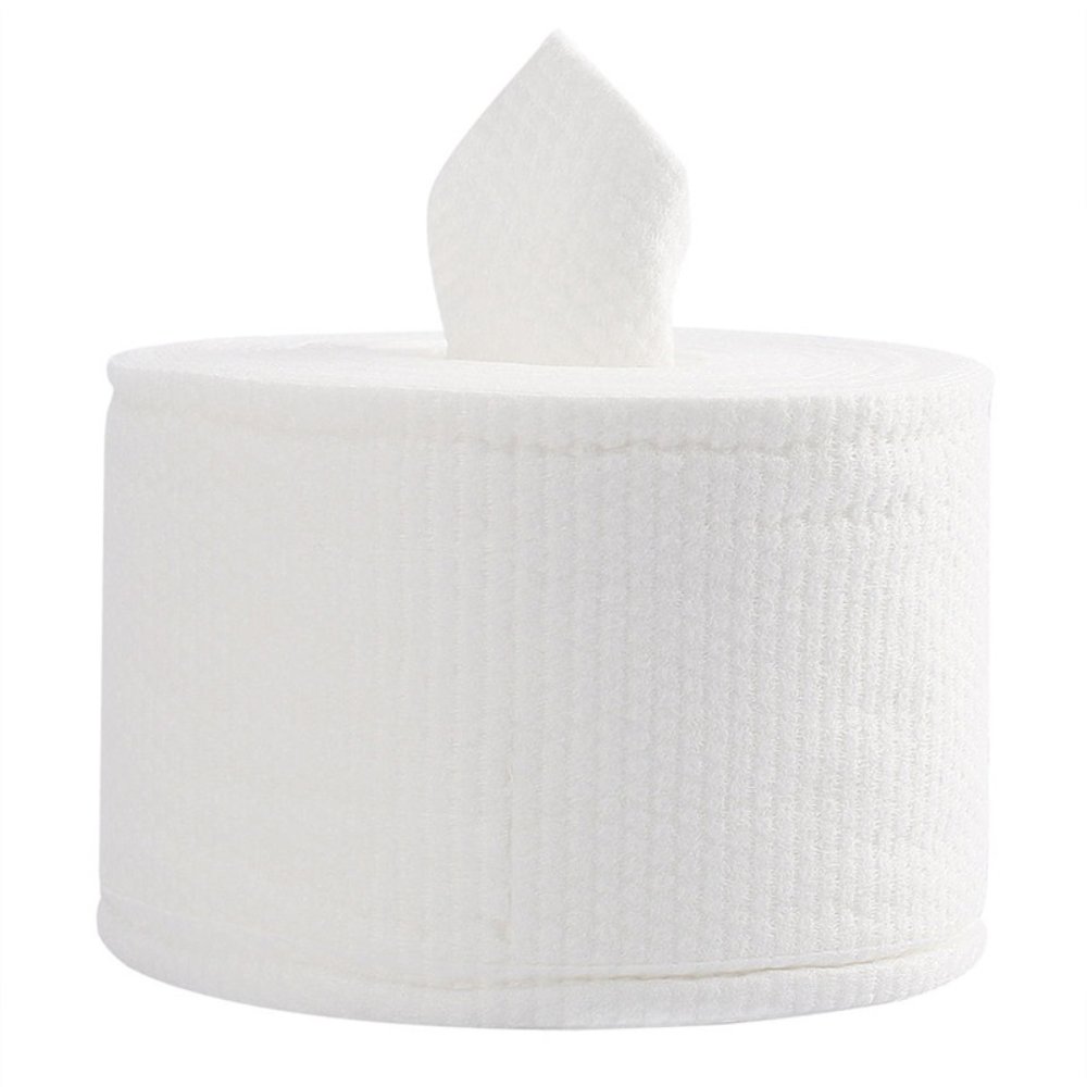 Cotton Pads Disposable Square Cotton Non-woven Facial Tissue Roll