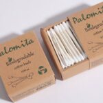 Paper Stick Cotton Swabs Disposable Qtips Paper Stick Cotton Ear Buds in Kraft Paper Box