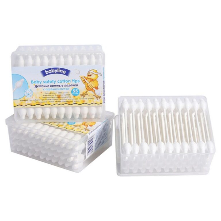 Paper Stick Cotton Swabs Large Safety Tip Baby Cotton Swabs