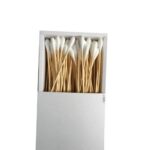 Wood & Bamboo Stick Cotton Swabs Cotton Swabs for Pet Oral Cleaning